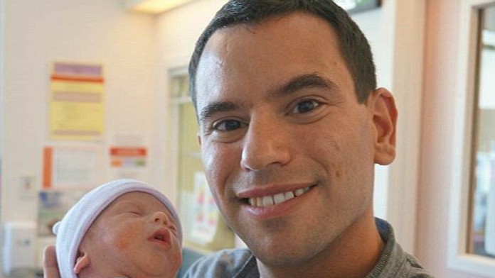 Otec so svojim zdravým synom