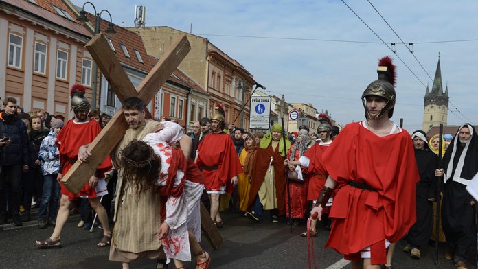 Krížová cesta v Prešove.