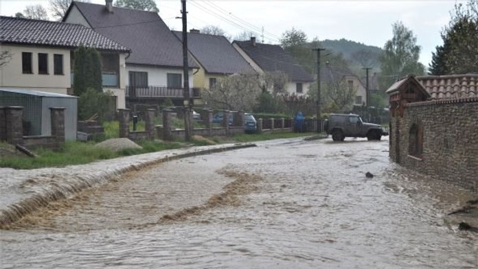 Vybreženie prítokov rieky Myjava 