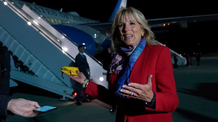 Manželka amerického prezidenta Jill Bidenová.