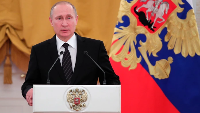 Ruský prezident Vladimír Putin.