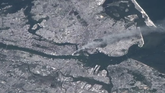 Záber zo stanice ISS.