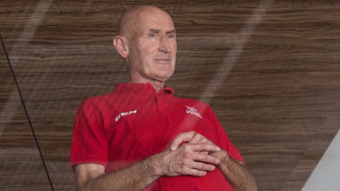 Kouč hokejovej reprezentácie Craig Ramsay.