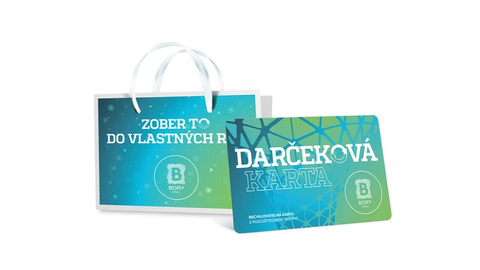 Darčeková karta.