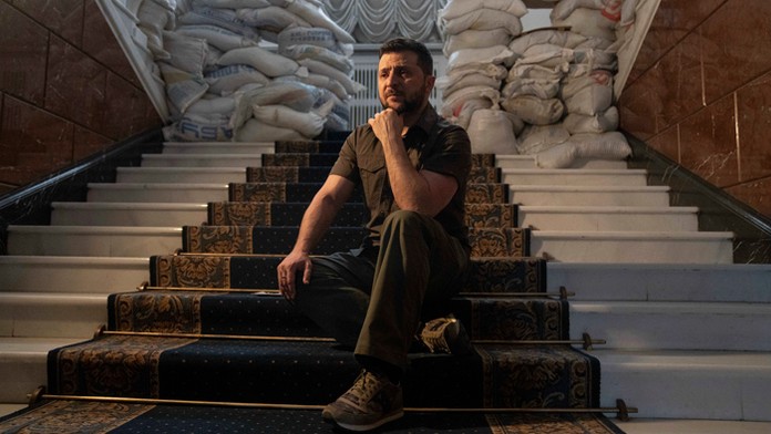 Ukrajinský prezident Volodymyr Zelenskyj.