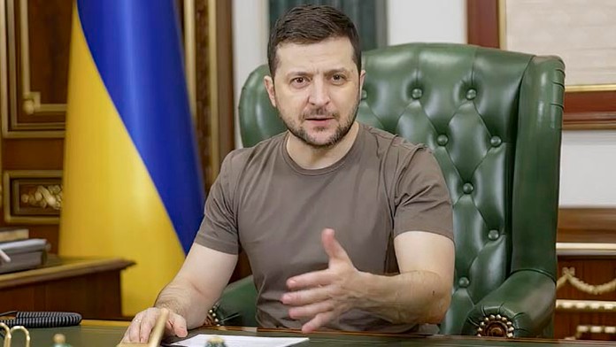 Ukrajinský prezident Volodymyr Zelenskyj