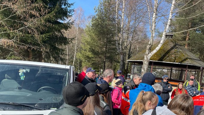 Pátranie po mužovi.