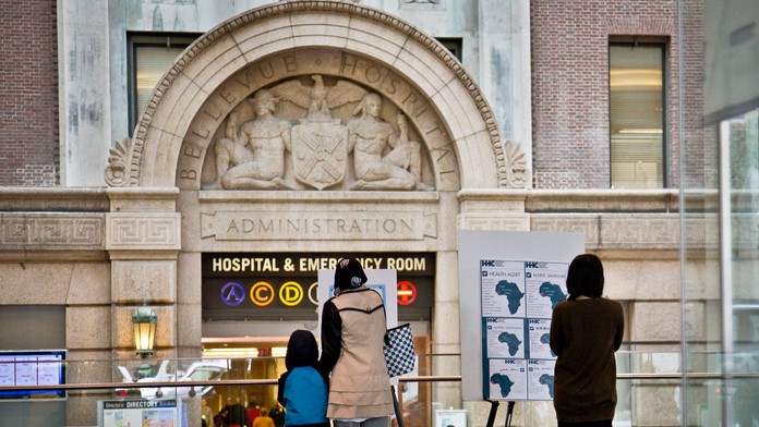 Lekára liečili v nemocnici Bellevue v Manhattane