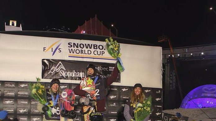 Snoubordistka Klaudia Medlová na SP