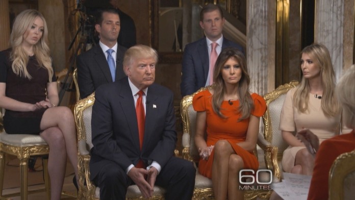 Rodinný klan Trumpovcov.