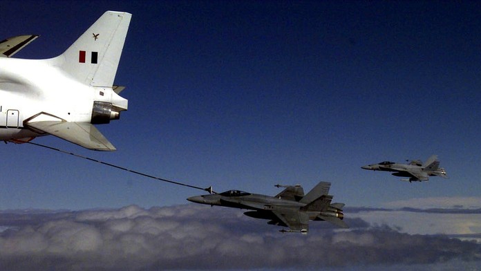 Stíhacie lietadlá CF-18.