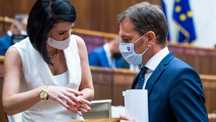 Jana Bittó Cigániková a Igor Matovič.