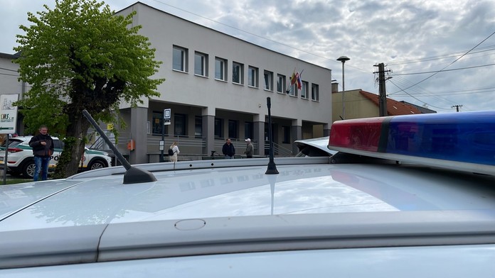 Budova Miestneho úradu v Borinke.