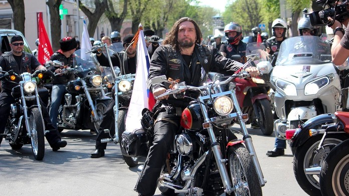 Vodca ruského motorkárskeho klubu Noční vlci Alexander Zaldostanov.