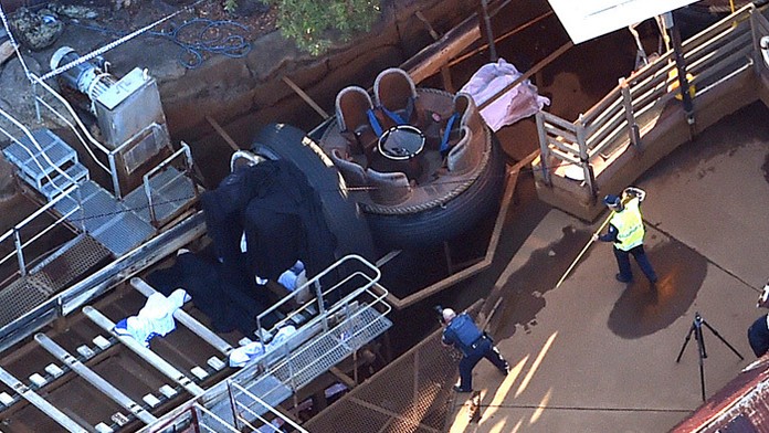 Nehoda v zábavnom parku.