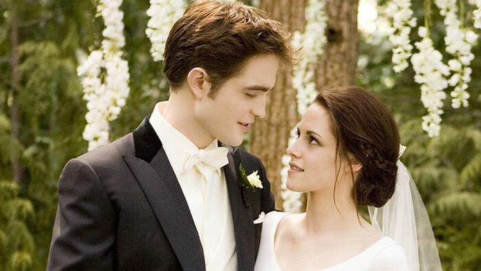 Scéna zo štvrtého pokračovania upírskej ságy Twilight Úsvit