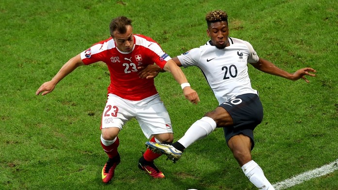 Zápas Švajčiarsko - Francúzsko.