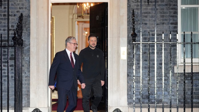 Keir Starmer a Volodymyr Zelenskyj