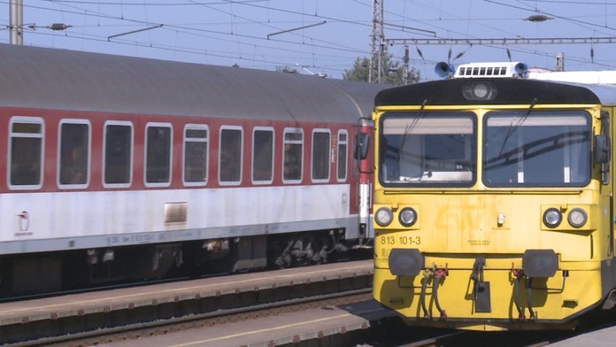Veľká vlaková výluka na juhu Slovenska.