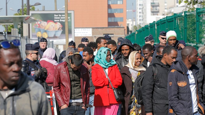 Ilustračná snímka - migranti