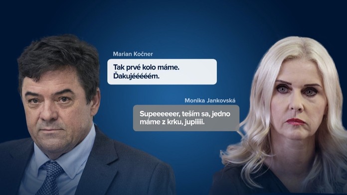 Pavučina Kočnerových kontaktov.