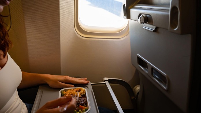 Jedlo v lietadle
