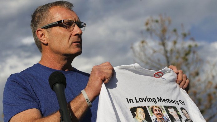 Tom Teves, otec jednej z obetí streľby v kine