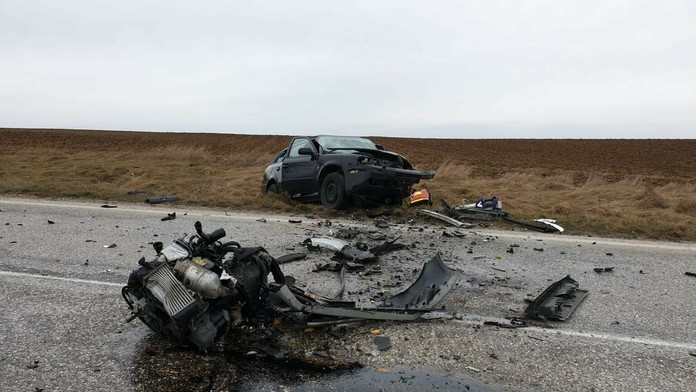 Nehoda pri Alekšinciach.