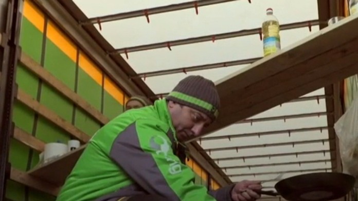 Zábery zo zverejneného videa. 