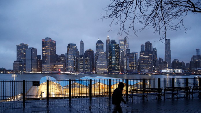 Vyľudnený New York