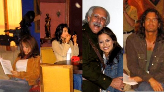 Skrytá vášeň - zákulisie