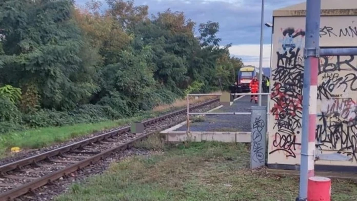 Železničné koľaje vo Vrakuni