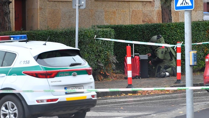 Na Račianskej ulici našlipodozrivý kufor.