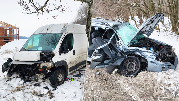 Čelná zrážka dvoch áut na juhu Slovenska. Vodič (†64) zomrel v nemocnici