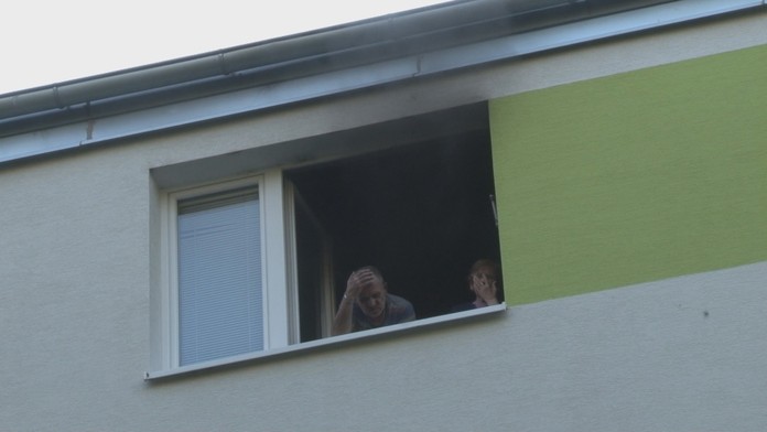 Blokáda na hranici.