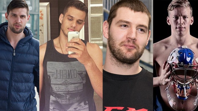 Ivan Švarný, Christián Jaroš, Anrej Meszároš a Samuel Baroš. 