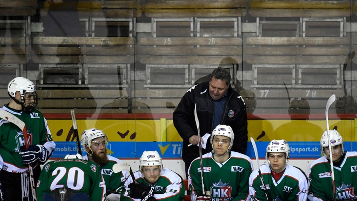 Na snímke tréner Skalice Peter Oremus.