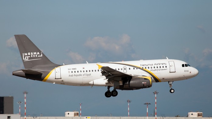 Lietadlo spoločnosti Nesma Airlines - ilustračná snímka