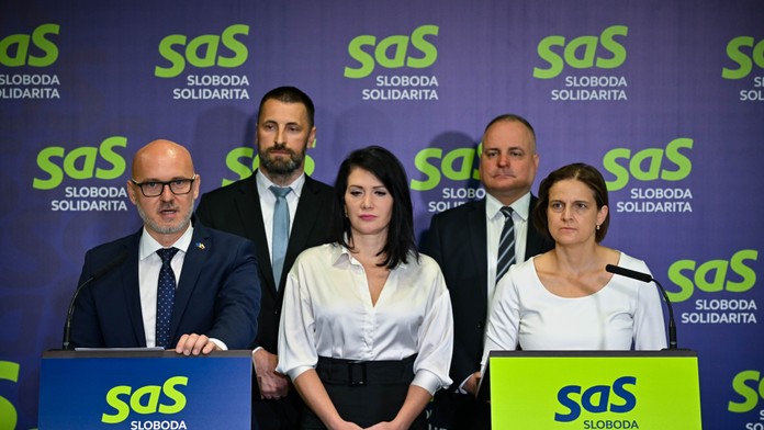 Branislav Gröhling a noví podpredsedovia SaS