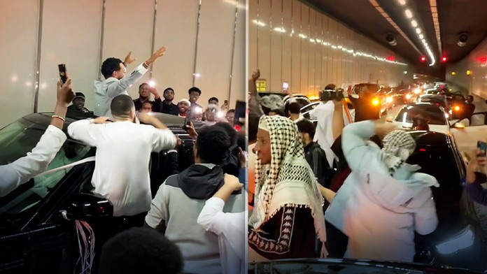 VIDEO: Svadobčania upchali hlavný ťah do Londýna po tom, ako začali oslavovať už v tuneli