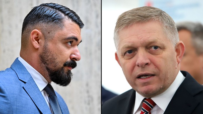 Riaditeľ SIS Pavol Gašpar a premiér Robert Fico