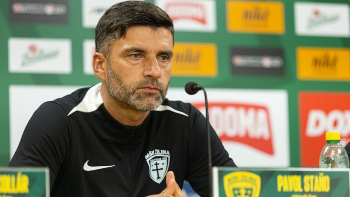 Tréner MŠK Žilina Pavol Staňo