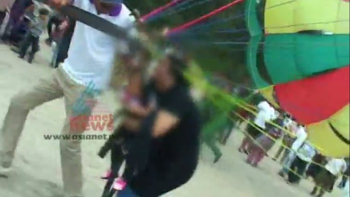 11 mesačné dieťa na paraglidingu