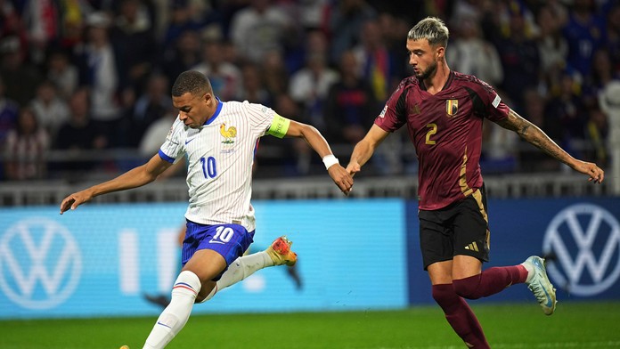 Liga národov: Francúzi si napravili chuť, sfúkli Belgičanov. Na čele skupiny smrti však ostávajú Taliani