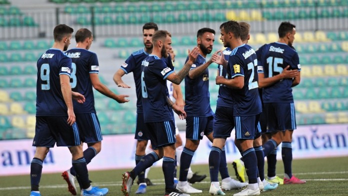 Na snímke tretí zľava slovenský cyklista Peter Sagan z tímu Bora-Hansgrohe počas pretekov Grand Prix Cycliste de Montreal.