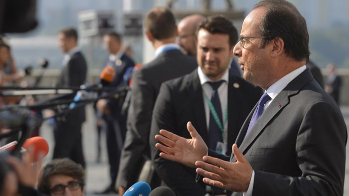 Francúzsky prezident Francois Hollande 