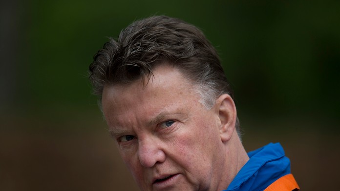 Na archívnej snímke z 15. mája 2014 tréner holandskej futbalovej reprezentácue Louis Van Gaal. Holanďan sa oficiálne stal tréner