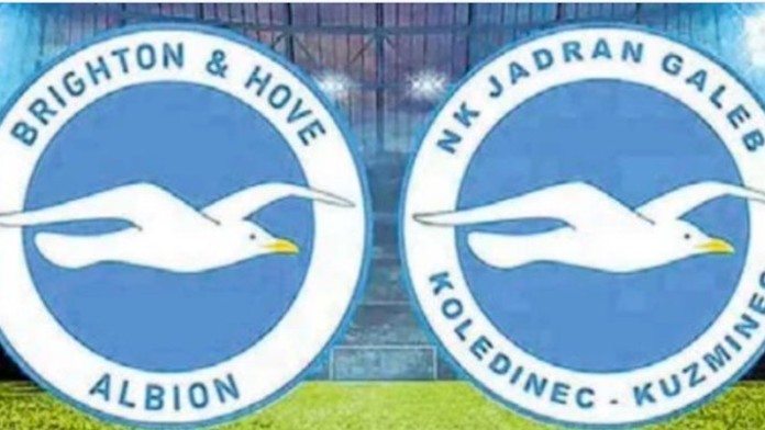 Logá Brightonu a FK Jadran-Galeb