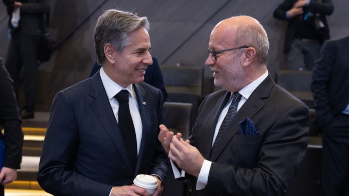 Antony Blinken a Rastislav Káčer.