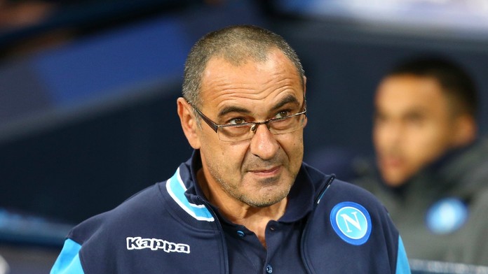 Maurizio Sarri ešte ako tréner SSC Neapol.